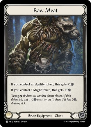 Viande crue (HVY011) - Heavy Hitters 