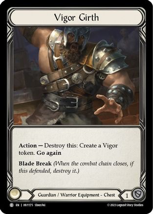 Sangle Vigor (HVY175) - Heavy Hitters 