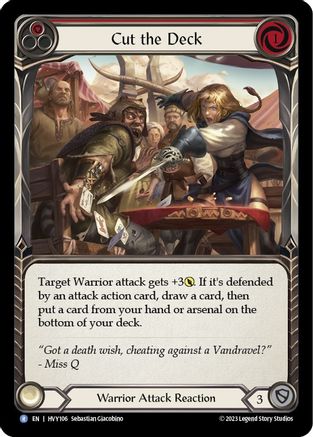 Coupez le pont (rouge) (HVY106) - Heavy Hitters Rainbow Foil 