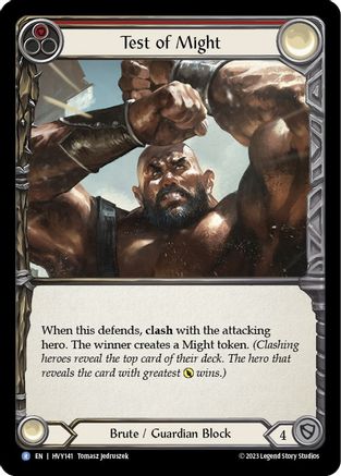 Épreuve de puissance (HVY141) - Heavy Hitters Rainbow Foil 