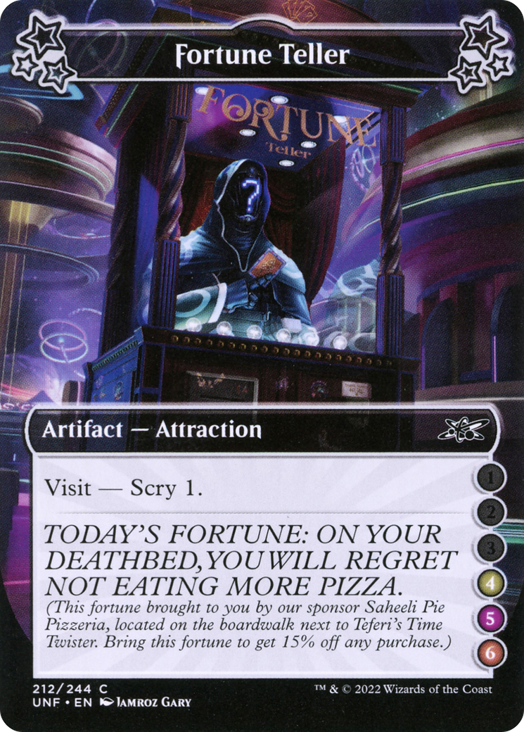 Diseuse de bonne aventure (UNF-212F) - Unfinity Foil 