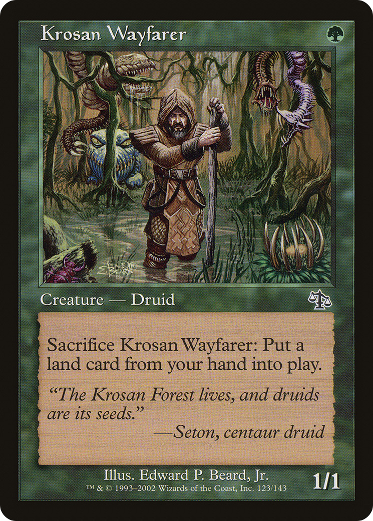 Krosan Wayfarer (JUD-123) - Jugement Foil 