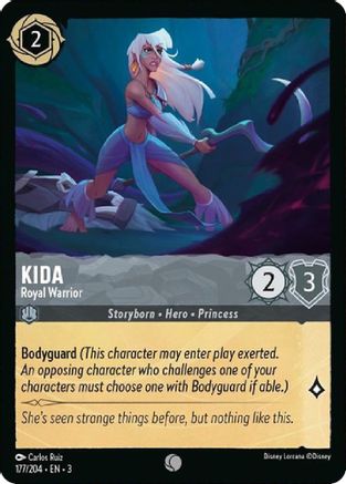 Kida - Guerrier Royal (177/204) - Dans les Inklands Cold Foil 