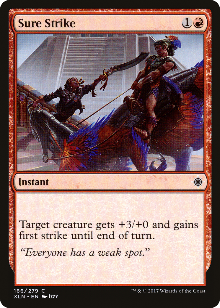 Sure Strike (XLN-166) - Feuille Ixalan 