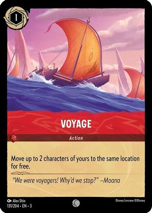 Voyage (131/204) - Dans les Inklands Cold Foil 