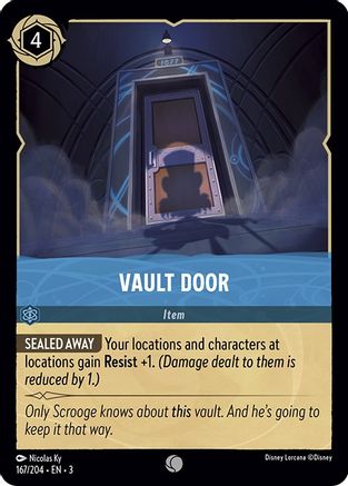 Porte du coffre-fort (167/204) - Dans les Inklands Cold Foil 