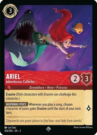 Ariel - Collectionneuse Aventurière (103/204) - Dans les Terres d'Encre 