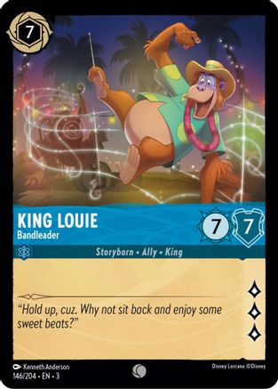King Louie - Bandleader (146/204) - Feuille froide Into the Inklands 