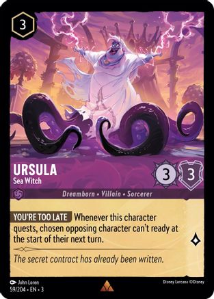 Ursula - Sorcière des mers (59/204) - Dans les Inklands 