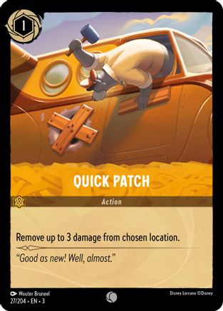Patch rapide (27/204) - Feuille froide Into the Inklands 