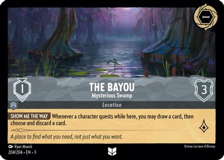 Le Bayou - Marais mystérieux (204/204) - Dans les Inklands Cold Foil 