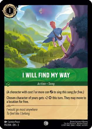 Je trouverai mon chemin (95/204) - Dans les Inklands Cold Foil 