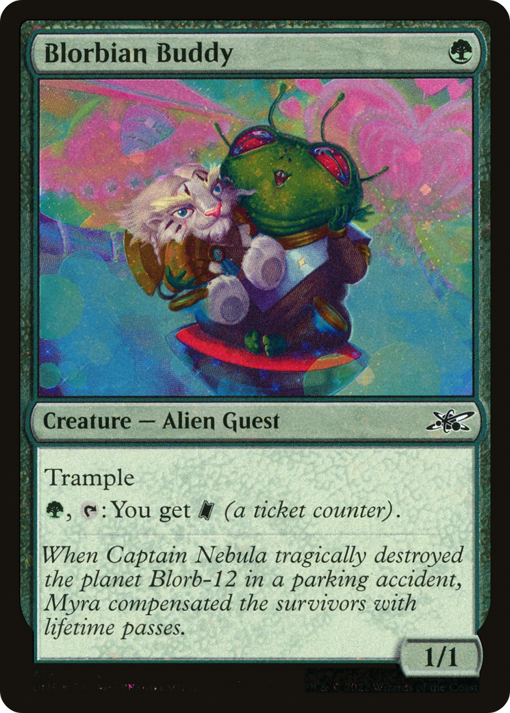 Blorbian Buddy (UNF-417) - Unfinity Foil 