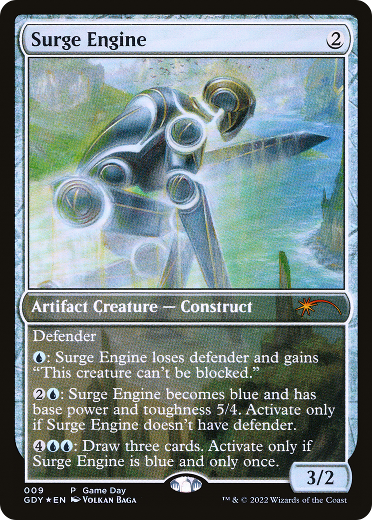 Surge Engine (GAME-009) - Game Day Promos Foil