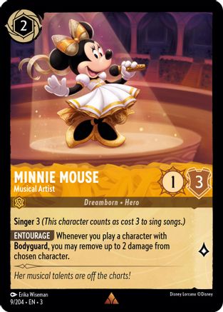 Minnie Mouse - Artiste musicale (9/204) - Dans les Inklands 