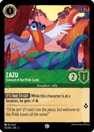 Zazu - Intendant des Terres des Fiertés (93/204) - Dans les Terres d'Encre 