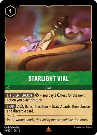 Flacon de lumière stellaire (99/204) - Feuille froide Into the Inklands 