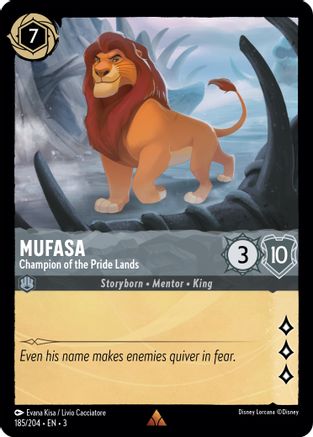 Mufasa - Champion des Terres des Lions (185/204) - Dans les Terres d'Encre 