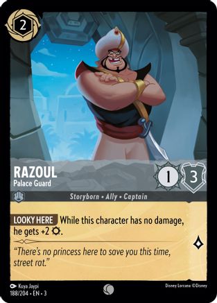 Razoul - Garde du Palais (188/204) - Dans les Inklands Cold Foil 
