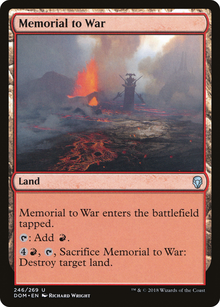 Mémorial de guerre (DOM-246) - Dominaria Foil 