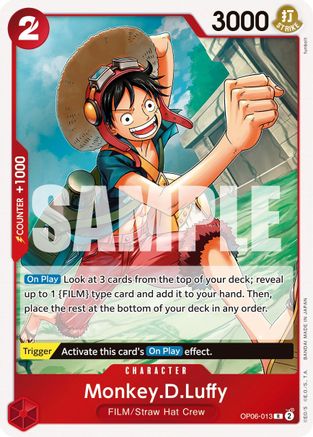 Monkey.D.Luffy (OP06-013) - Les ailes du capitaine Foil 