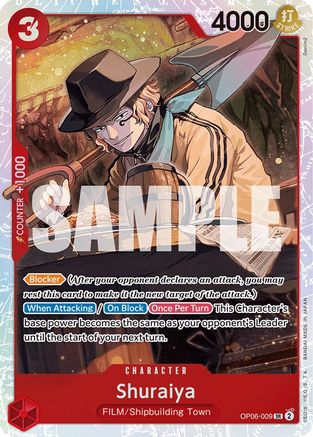 Shuraiya (OP06-009) - Les ailes du capitaine Foil 