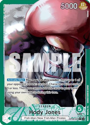 Hody Jones (020) (Art alternatif) (OP06-020) - Les ailes du capitaine Foil 