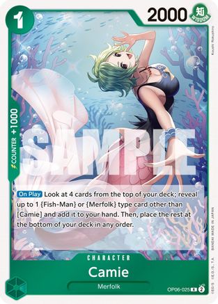 Camie (OP06-025) - Les ailes du capitaine Foil 