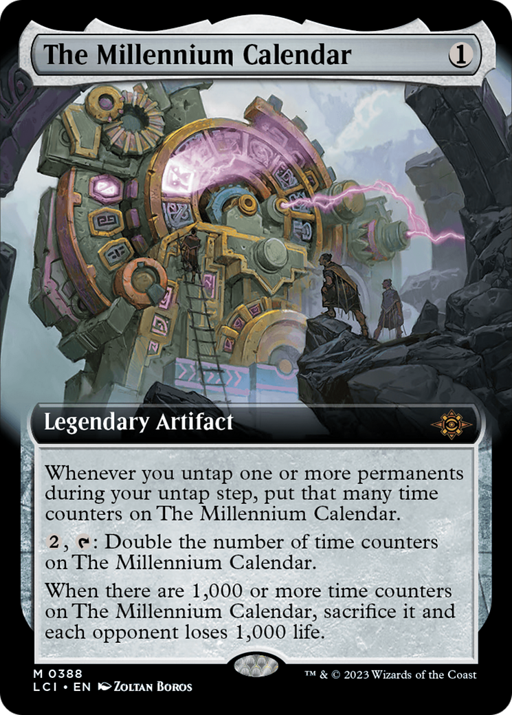 The Millennium Calendar (Extended Art) (LCI-388) - The Lost Caverns of Ixalan: (Extended Art) Foil