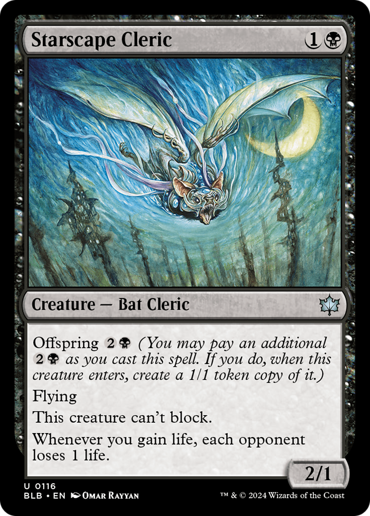 Clerc du Starscape (BLB-116) - Bloomburrow Foil 