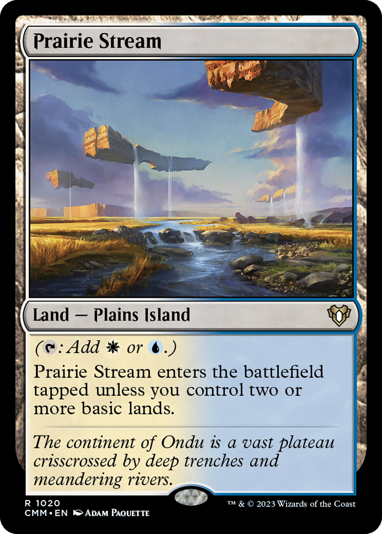 Prairie Stream (CMM-1020) - Commander Masters