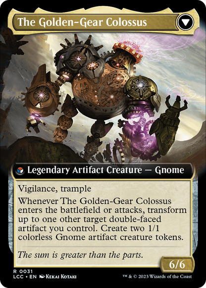 Tetzin, Gnome Champion (Extended Art) (LCC-031) - The Lost Caverns of Ixalan Commander: (Extended Art)