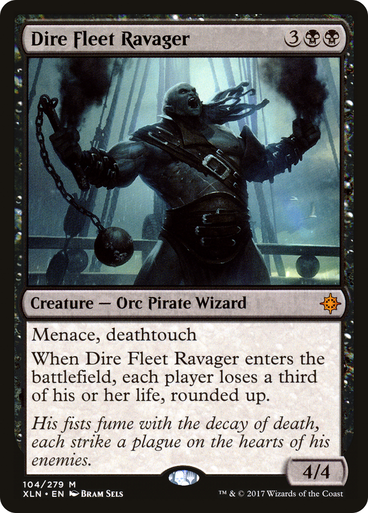 Dire Fleet Ravager (XLN-104) - Feuille d'Ixalan 