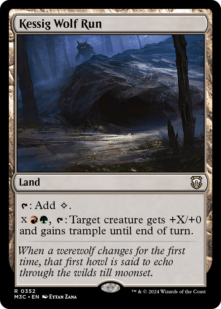 Kessig Wolf Run (M3C-352) - Modern Horizons 3 Commander Foil 