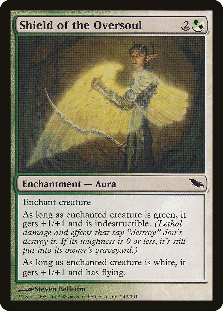Bouclier de l'Âme Suprême (SHM-242) - Shadowmoor Foil 