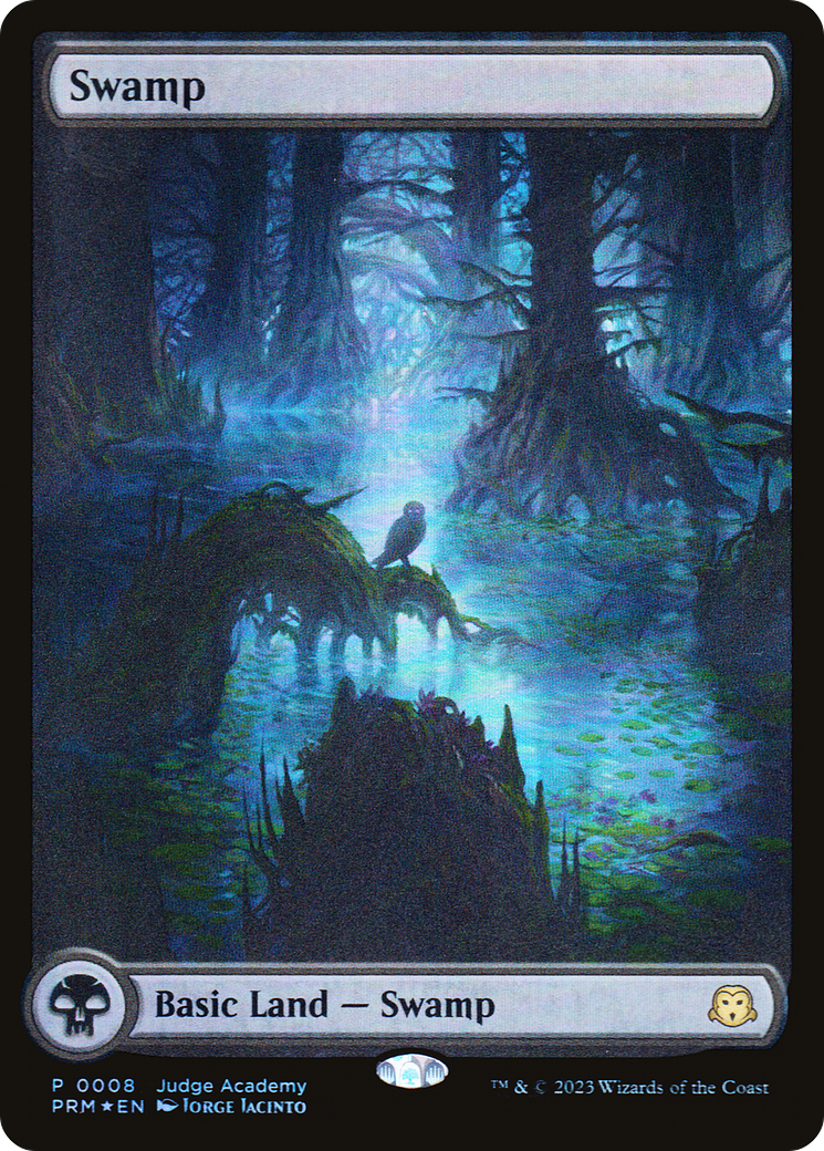 Swamp - Full Art (0008) (JDG-008) - Judge Gift Cards 2023: (Full Art) Foil