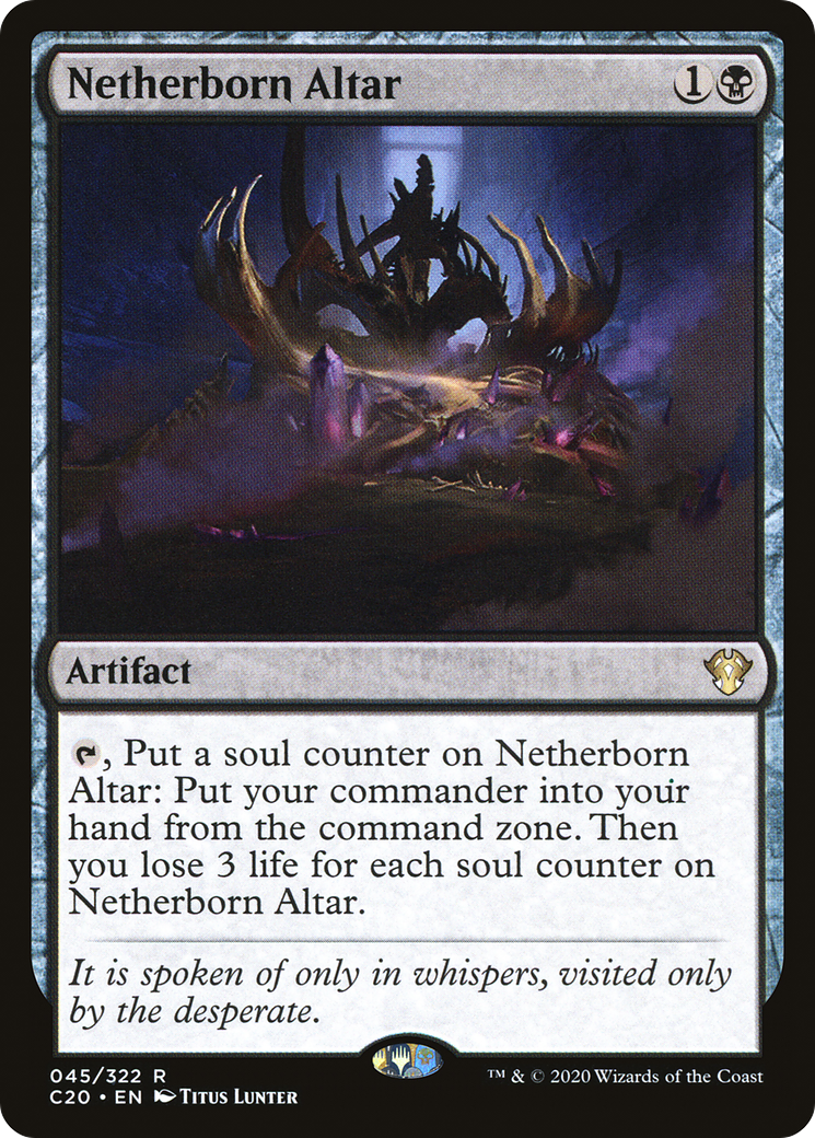 Netherborn Altar (C20-045) - Commander 2020