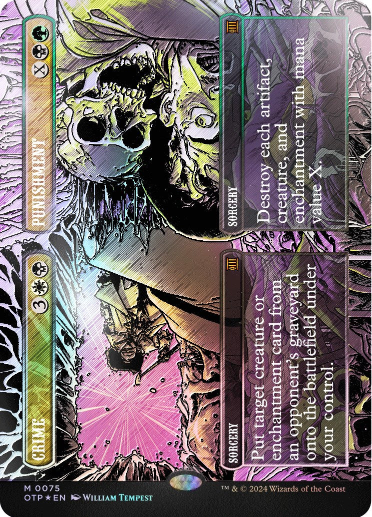 Crime // Punishment (Textured Foil)