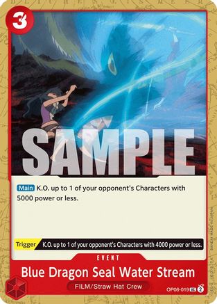 Sceau du Dragon Bleu (OP06-019) - Ailes du Capitaine 