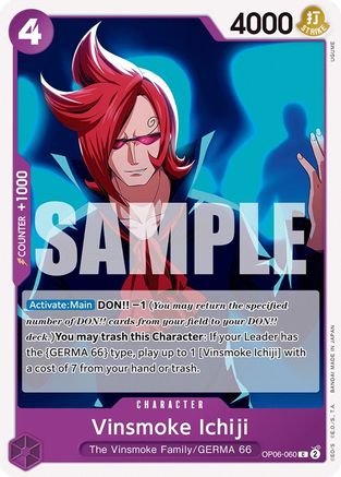 Vinsmoke Ichiji (060) (OP06-060) - Les Ailes du Capitaine 