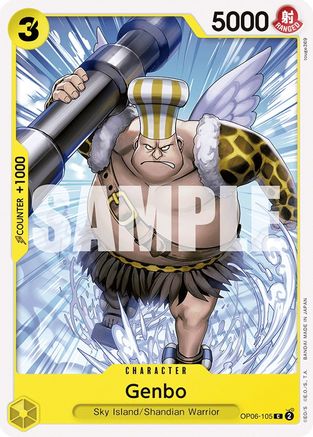 Genbo (OP06-105) - Les ailes du capitaine