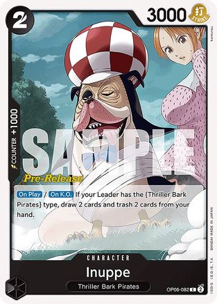 Inuppe (OP06-082) - Cartes de pré-version des Ailes du Capitaine 