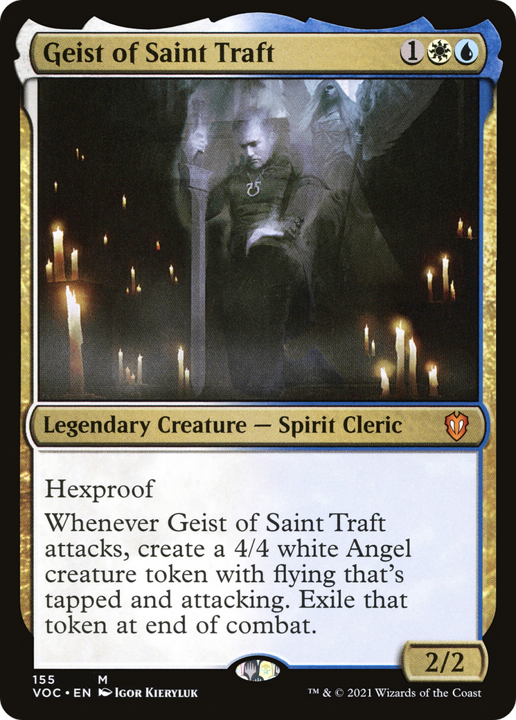 Geist of Saint Traft (VOC-155) - Crimson Vow Commander