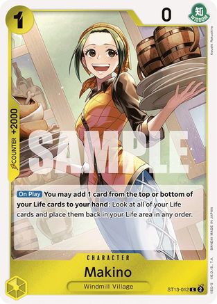 Makino (ST13-012) - Ultra Deck : Les Trois Frères (Foil) 