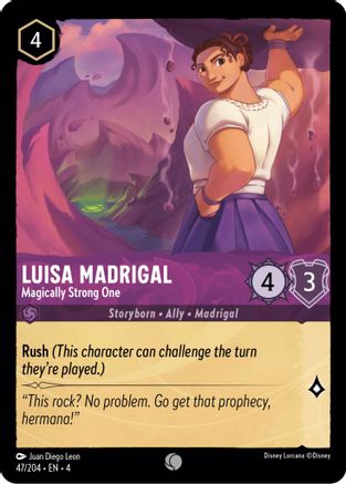 Luisa Madrigal - Magically Strong One (47/204) - Le Retour d'Ursula 