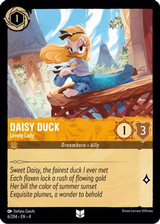 Daisy Duck - Lovely Lady (6/204) - Le Retour d'Ursula 
