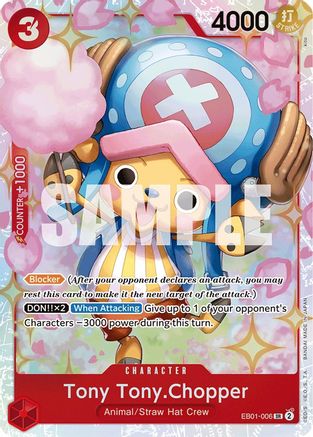 Tony Tony.Chopper (EB01-006) - Booster supplémentaire : Collection commémorative 