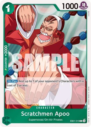 Scratchmen Apoo (EB01-015) - Booster supplémentaire : Collection commémorative 
