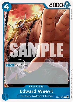 Edward Weevil (EB01-023) - Booster supplémentaire : Collection commémorative 