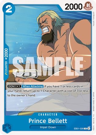 Prince Bellett (EB01-026) - Booster supplémentaire : Collection commémorative 